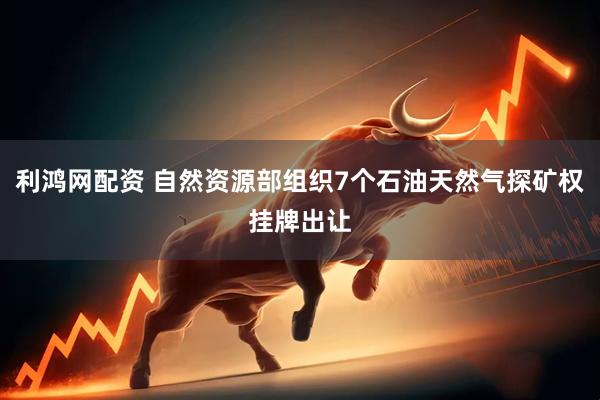 利鸿网配资 自然资源部组织7个石油天然气探矿权挂牌出让