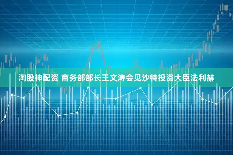 淘股神配资 商务部部长王文涛会见沙特投资大臣法利赫