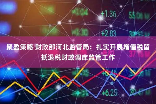 聚盈策略 财政部河北监管局：扎实开展增值税留抵退税财政调库监管工作
